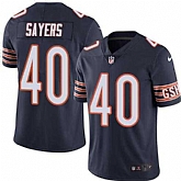 Nike Men & Women & Youth Bears 40 Gale Sayers Navy Blue Color Rush Limited Jersey,baseball caps,new era cap wholesale,wholesale hats